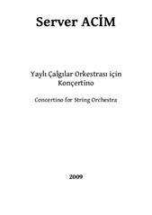 Concertino for String Orchestra