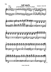 Just Malatia (Piano part)
